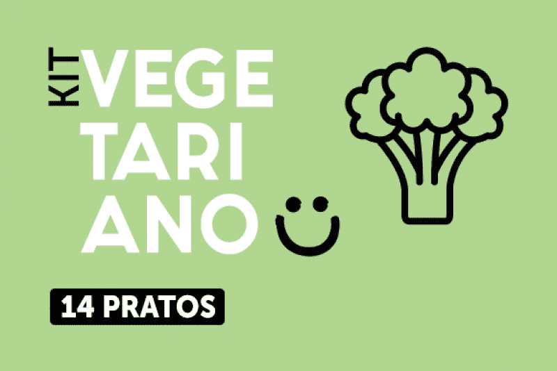 Kit Vegetariano - 14 Pratos Kit Vegetariano - 14 Pratos