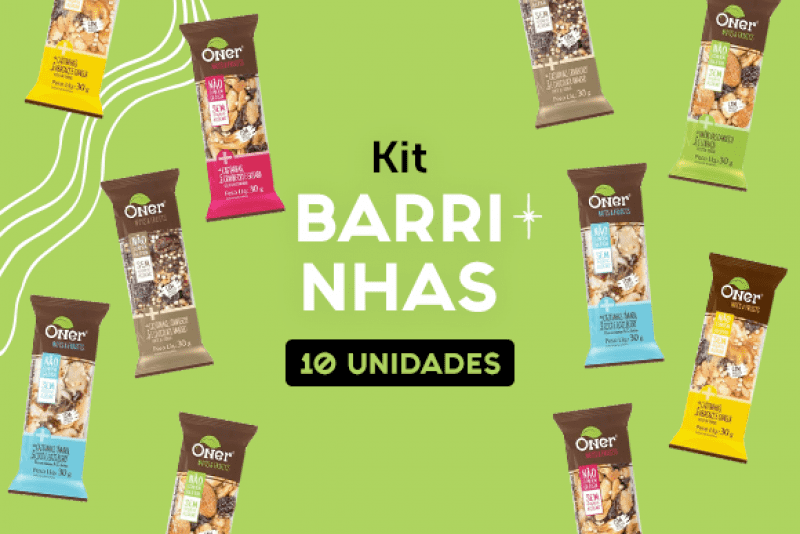 Kit Barrinhas - 10 Unidades Kit Barrinhas - 10 Unidades