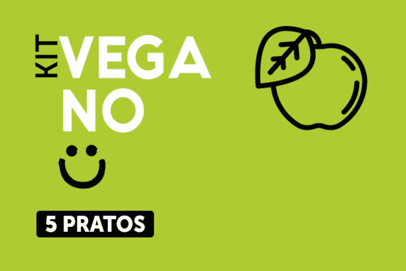 Kit Vegano - 5 Pratos Kit Vegano - 5 Pratos